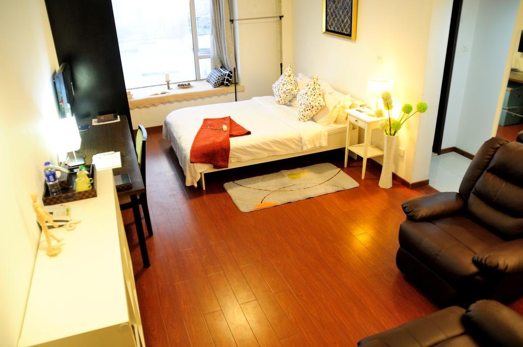 Shanghai Kingland Serviced Apartment מראה חיצוני תמונה