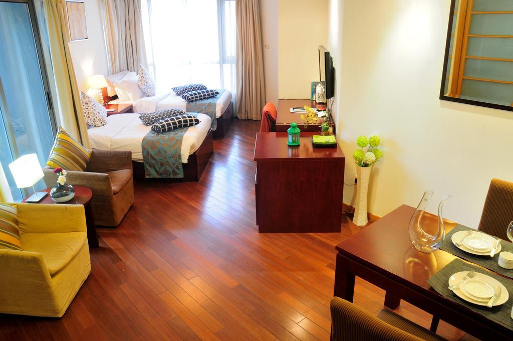 Shanghai Kingland Serviced Apartment מראה חיצוני תמונה