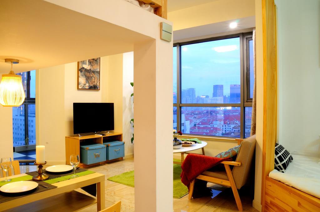 Shanghai Kingland Serviced Apartment מראה חיצוני תמונה