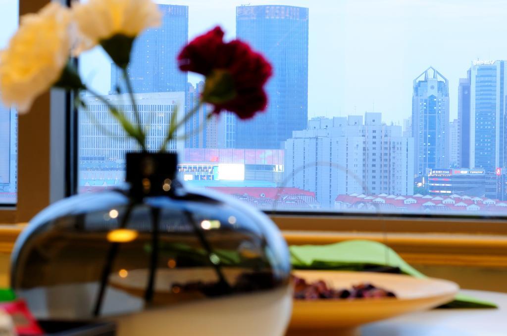 Shanghai Kingland Serviced Apartment מראה חיצוני תמונה