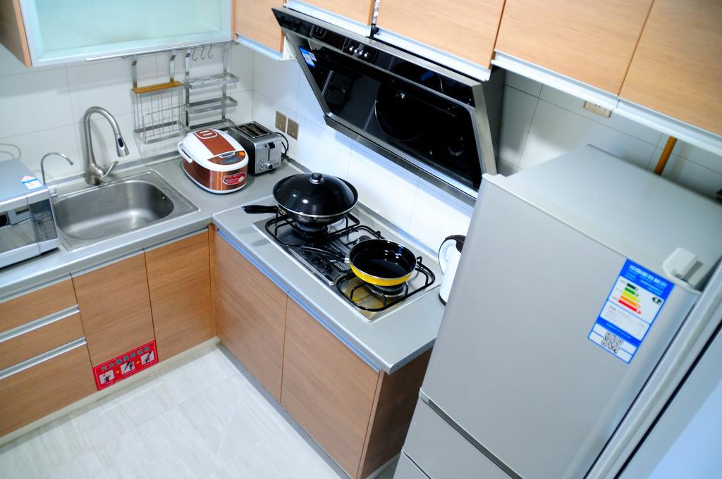 Shanghai Kingland Serviced Apartment מראה חיצוני תמונה