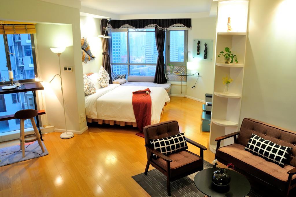 Shanghai Kingland Serviced Apartment מראה חיצוני תמונה
