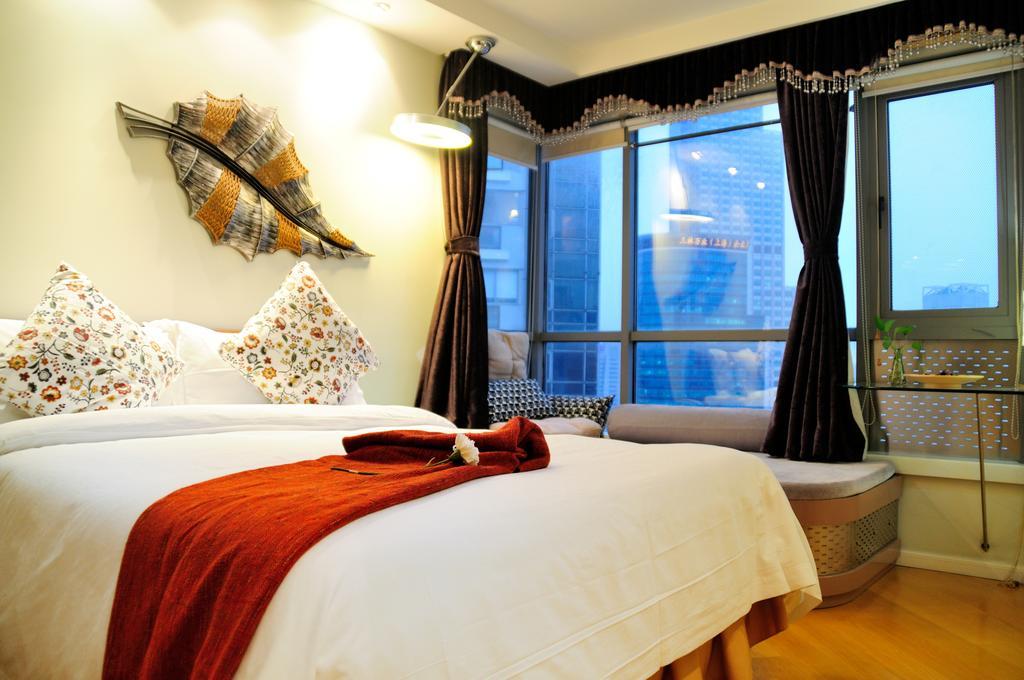 Shanghai Kingland Serviced Apartment מראה חיצוני תמונה