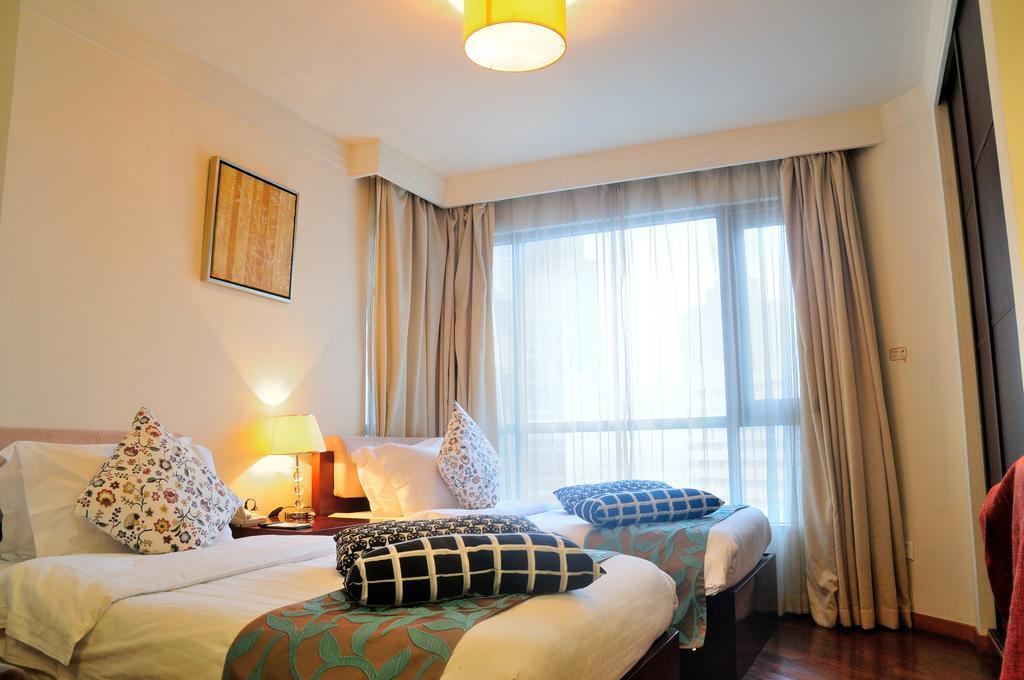 Shanghai Kingland Serviced Apartment מראה חיצוני תמונה