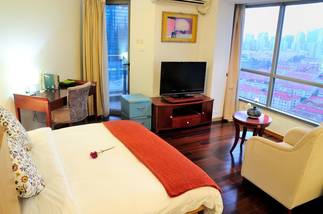 Shanghai Kingland Serviced Apartment מראה חיצוני תמונה