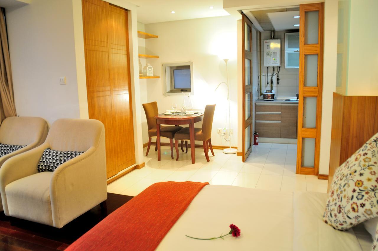 Shanghai Kingland Serviced Apartment מראה חיצוני תמונה